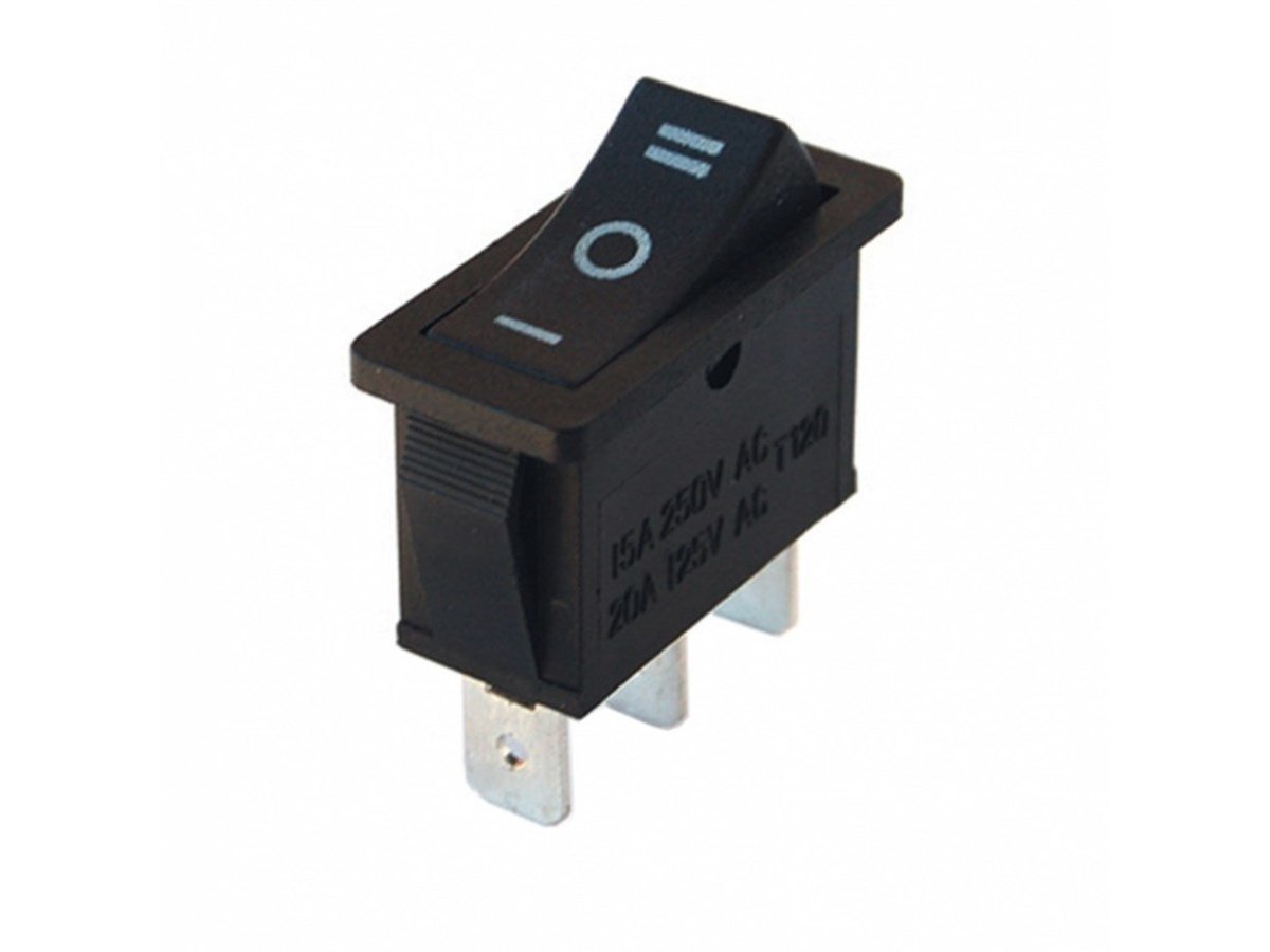 IC115 TEKLİ DAR IŞIKSIZ ANAHTAR ON-OFF-ON 3P