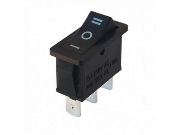 IC115 TEKLİ DAR IŞIKSIZ ANAHTAR ON-OFF-ON 3P