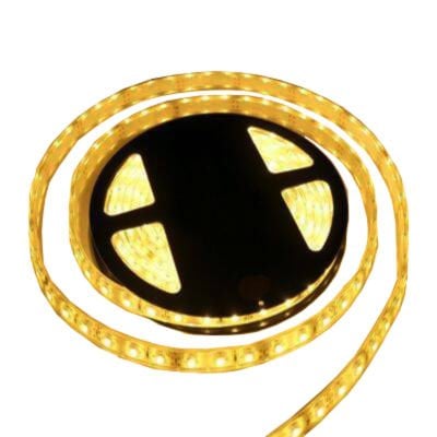 12V TEK ÇİPLİ DIŞ MEKAN IP 65 SARI ŞERİT LED