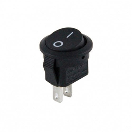 IC134E (S)MİNİ YUVARLAK IŞIKSIZ ANAHTAR ON-OFF 2P