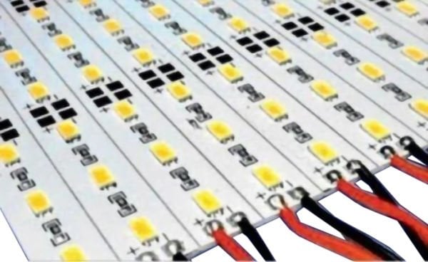 5630 12V 100CM/72 LED TEK SIRA İÇ MEKAN ÇUBUK LED KIRMIZI