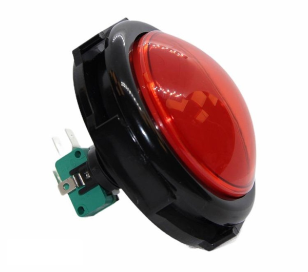 IC180J-5 ATARİ BUTONU 24MM 12V LED (100MM KAFA)
