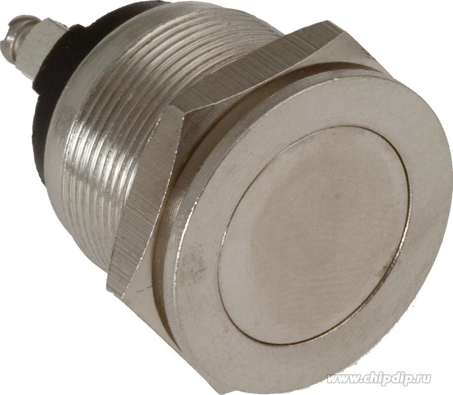 IC182 BUTON METAL (PBS28B-2) 19MM DÜZ