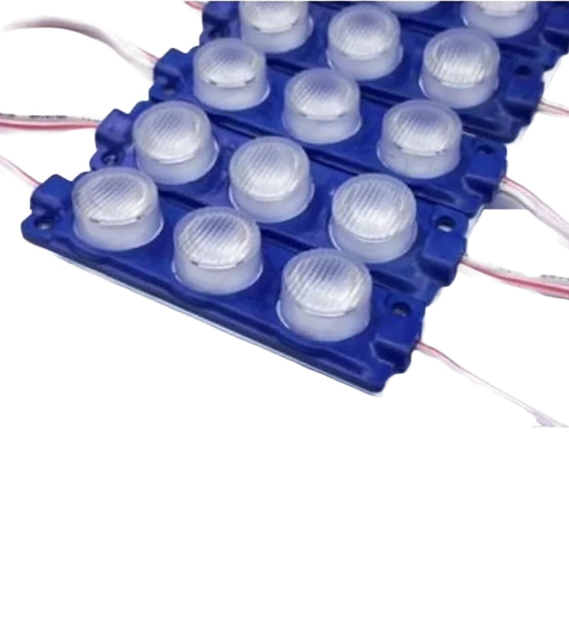 3W 3LÜ LENSLİ MODÜL LED IP 65 MAVİ