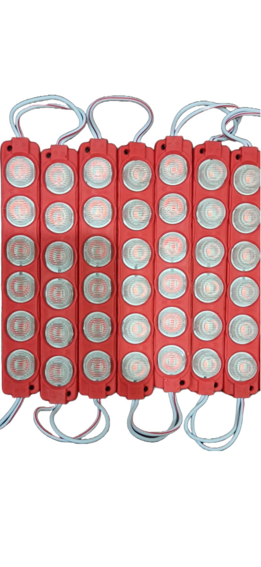 6WT 6 LI LENSLİ MODÜL LED IP 65 KIRMIZI 5 ADET