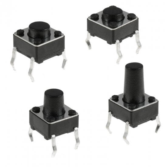 IC200 TAC SWITCH 6X6 (C9-BUTON) ÇEŞİTLERİ