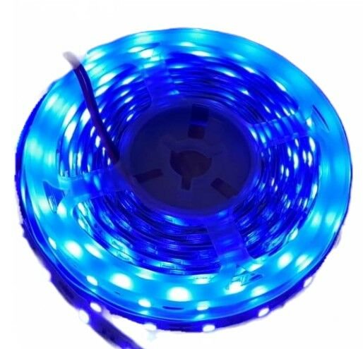 4040 İÇ MEKAN IP 20 12V DOUBLE PCB 5MT ŞERİT LED MAVİ