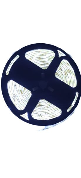 4040 IP65 12 V Double‑PCB Şerit LED – 5 m, Dış Mekan Kullanımı için BEYAZ