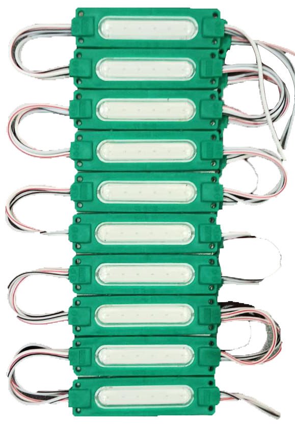 2W COB MODÜL LEDLER IP 65 10 - YEŞİL