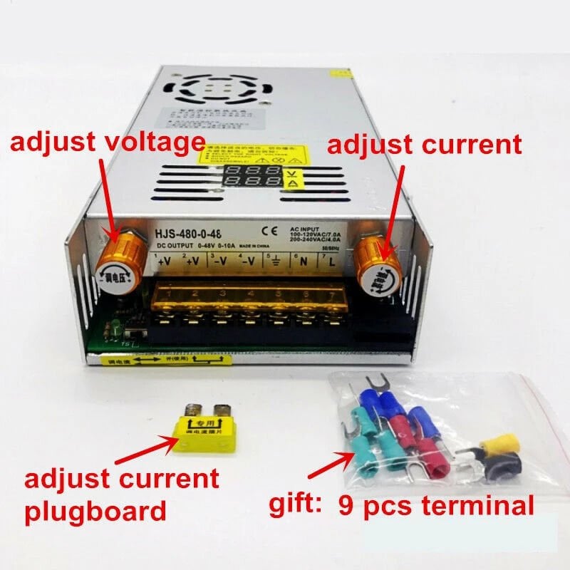AYARLI ADAPTÖR  120V 8.5 AMPER METAL KASA-0–300 V Ayarlı Metal Kasa Adaptör – Profesyonel Güç Kaynağı