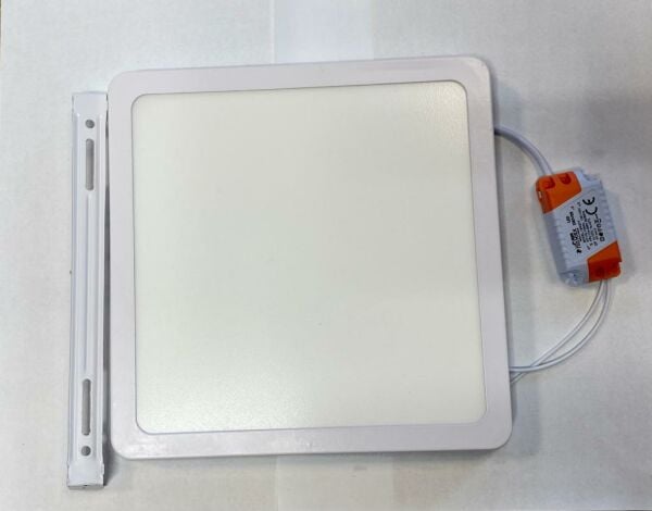 18w Sıva Üstü Kare Beyaz Kasa Panel Led