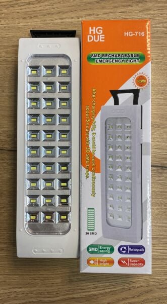 30 LED’li Şarjlı Işıldak – Pratik & Güçlü Aydınlatma Çözümü