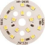 5630 SMD LED 7W YUVARLAK 12V METAL PCB