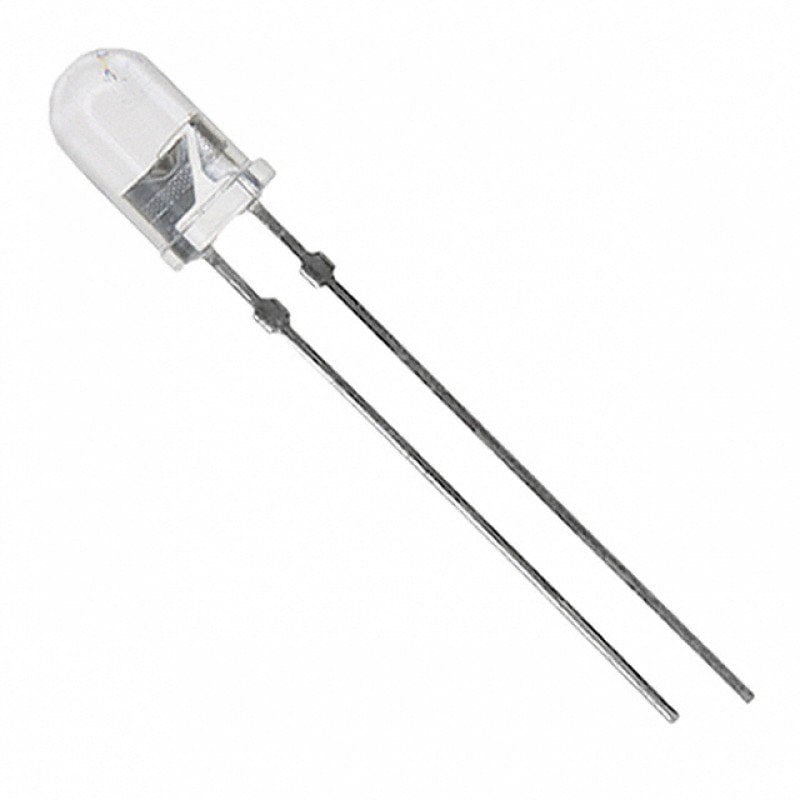 5mm Şeffaf DIP LED – Yüksek Parlaklık | DIY Projeler & Elektronik Devreler için