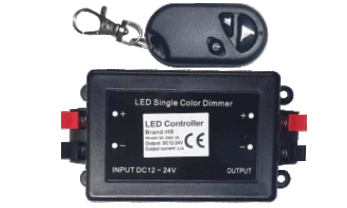 12/24V 8 AMPER RF GARAJ KUMANDALI  DİMMER KONTROL KUMANDASI