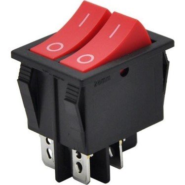 IC103 İKİLİ IŞIKSIZ ANAHTAR ON-OFF 4P